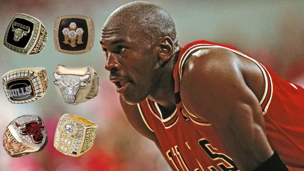 how many rings does michael jordan have