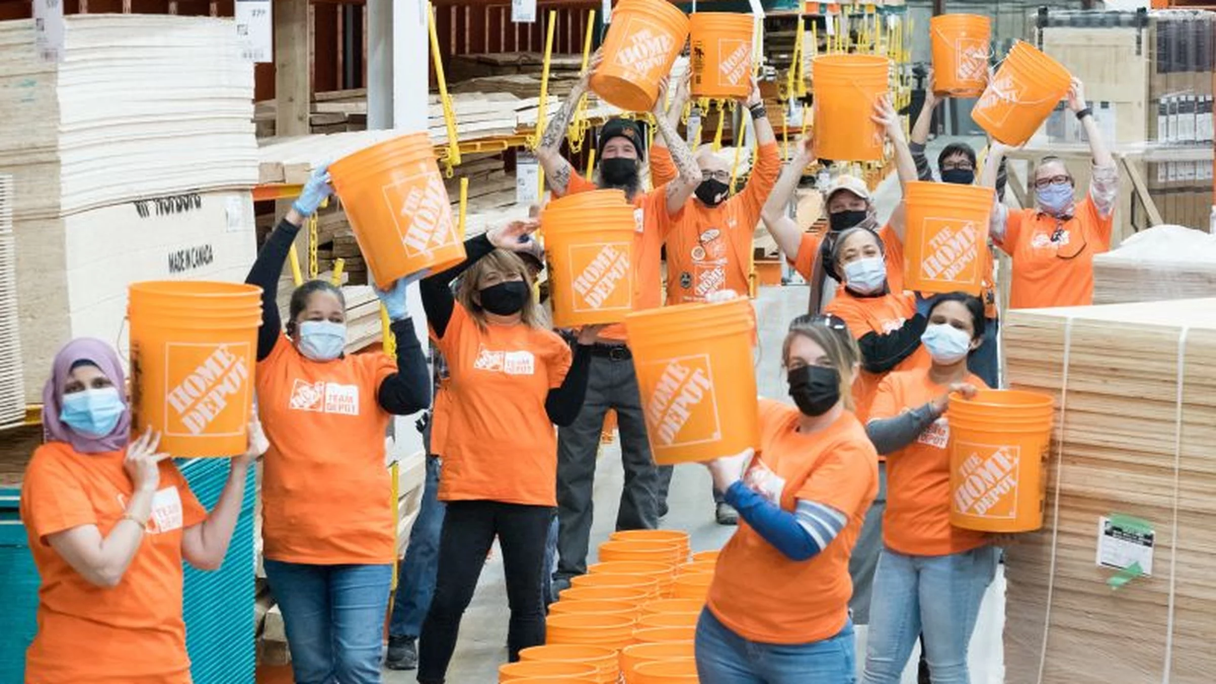 How much is employee discount at Home Depot?