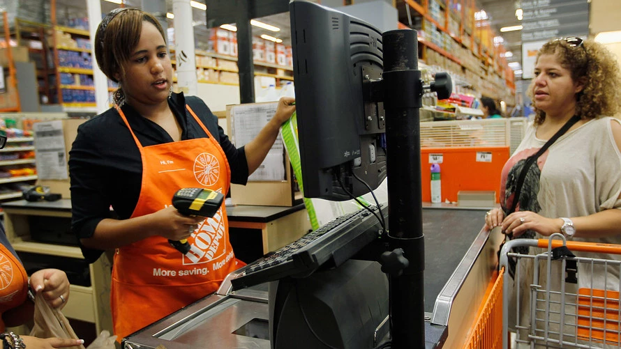 What is Home Depot's Lowest Salary?
