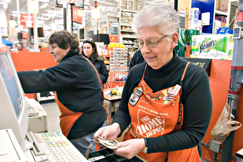 What is the Lowest Pay at Home Depot?