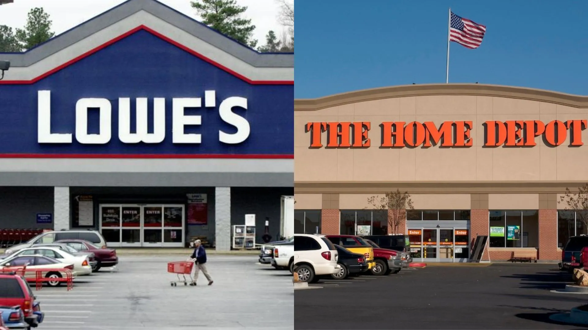Is Home Depot owned by Lowes?