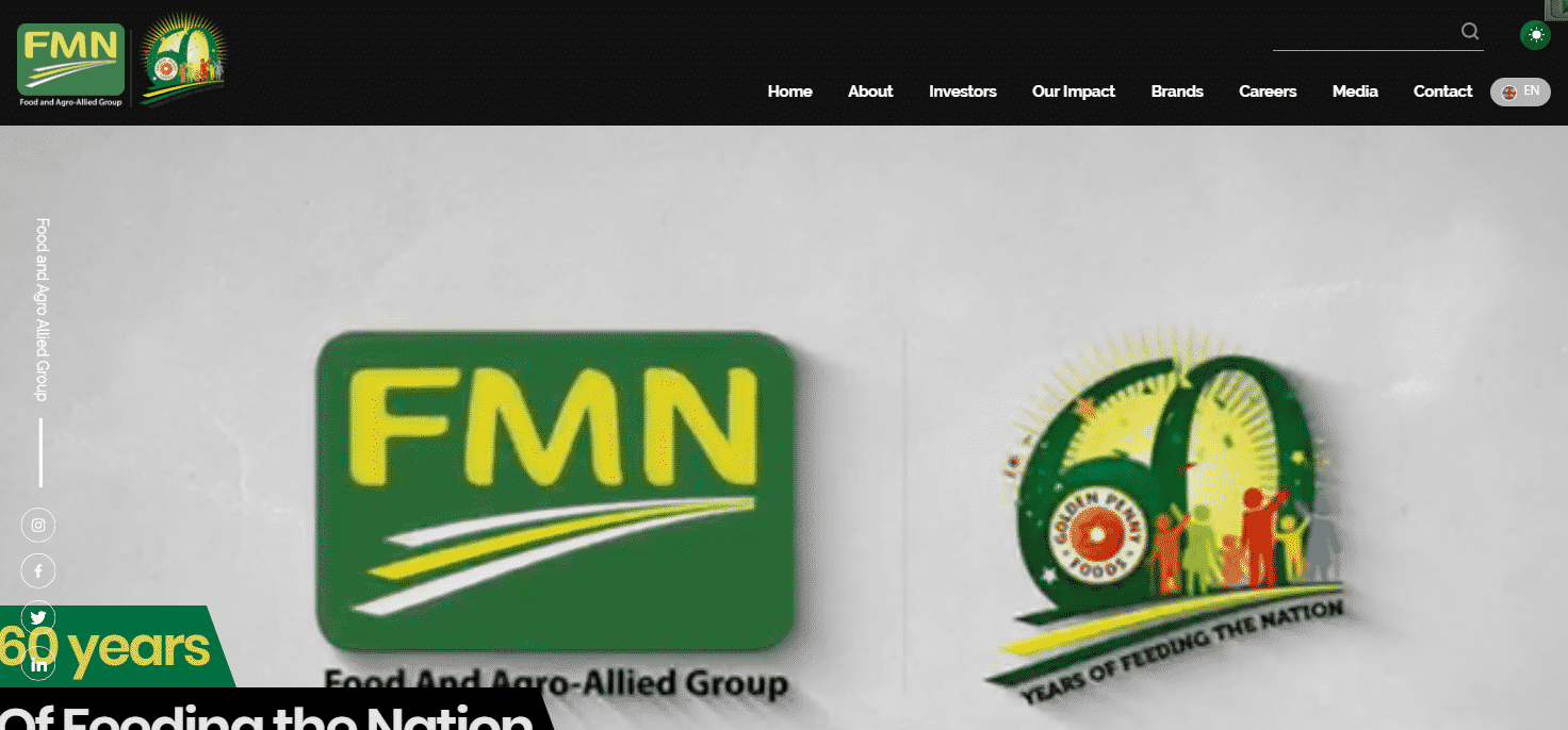 Flour Mills of Nigeria Plc Graduate Trainee Programme 2021 Current