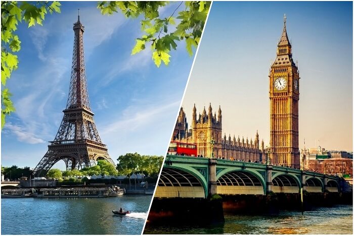 paris to london travel options