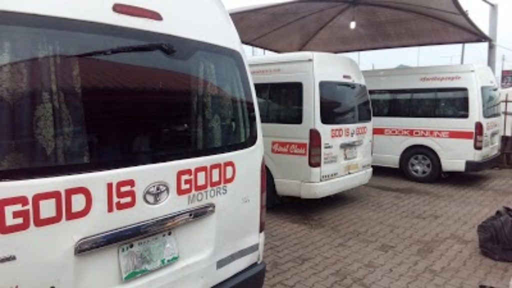 God is Good Motors Office Address in Nigeria and How to Book Online