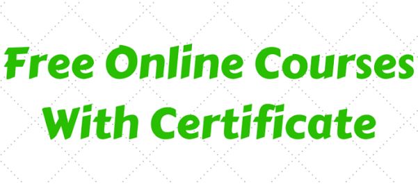 Free Online Courses with Printable Certificates