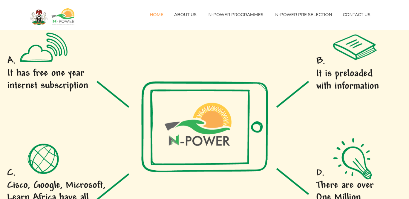 N-Power Dashboard 2020 Official Portal www.portal.npower.gov.ng ...