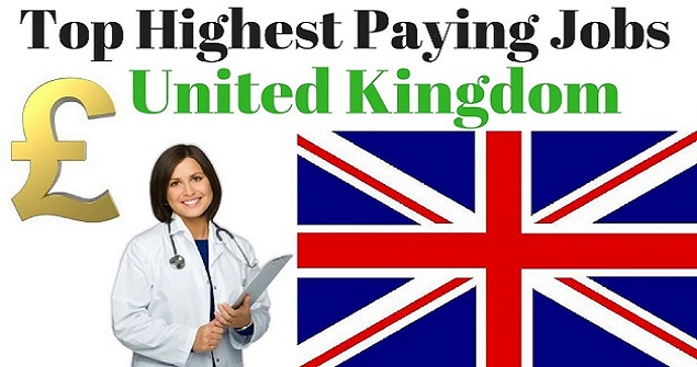 Highest Paying Jobs in the UK