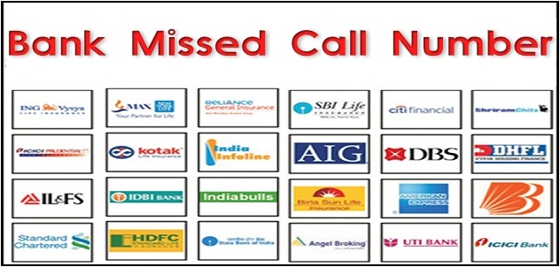 Official Missed Call Balance Enquiry Number For All Banks Updates