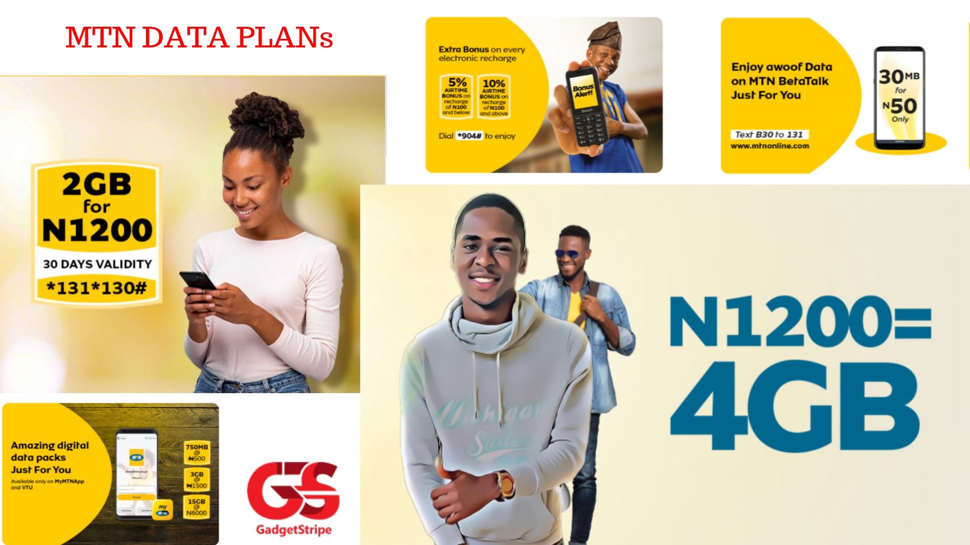 MTN Cheapest Data Plan 2020 – Get All Important MTN Codes To Subs...