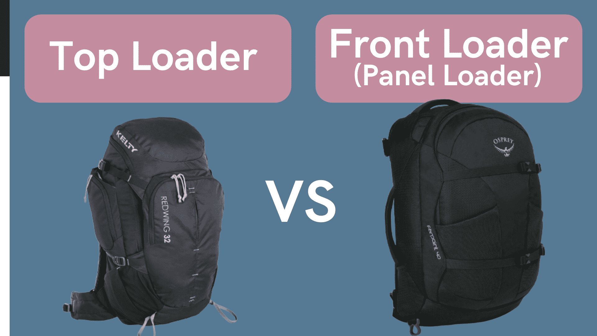 Front-Loading Backpacks