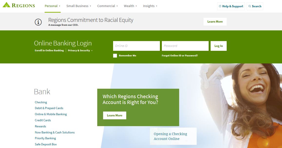 Regions Bank Account Login Portal and Forget Password Guide 2021 Update