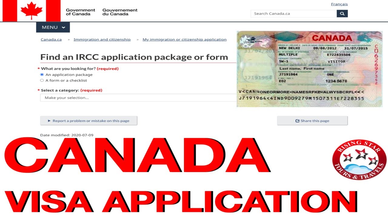 How To Apply For Temporary (Tourist) Visa To Canada. Lp Group Canada - Youtube