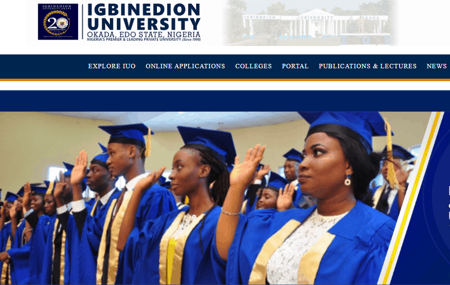 Igbinedion University Admission Form 2020