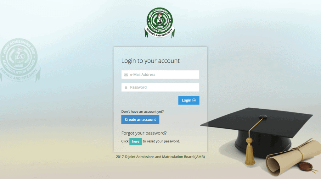 Login to JAMB Portal 2021 See Latest Easy Step by Step Guide