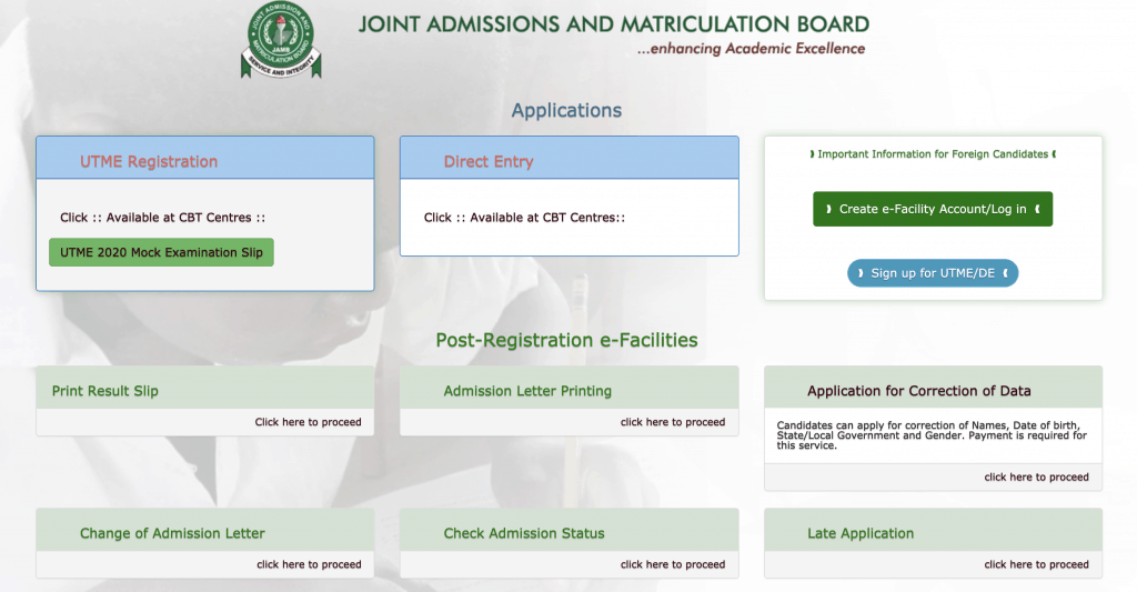 Easy Step by Step to Login to Jamb Portal See 2021 Update