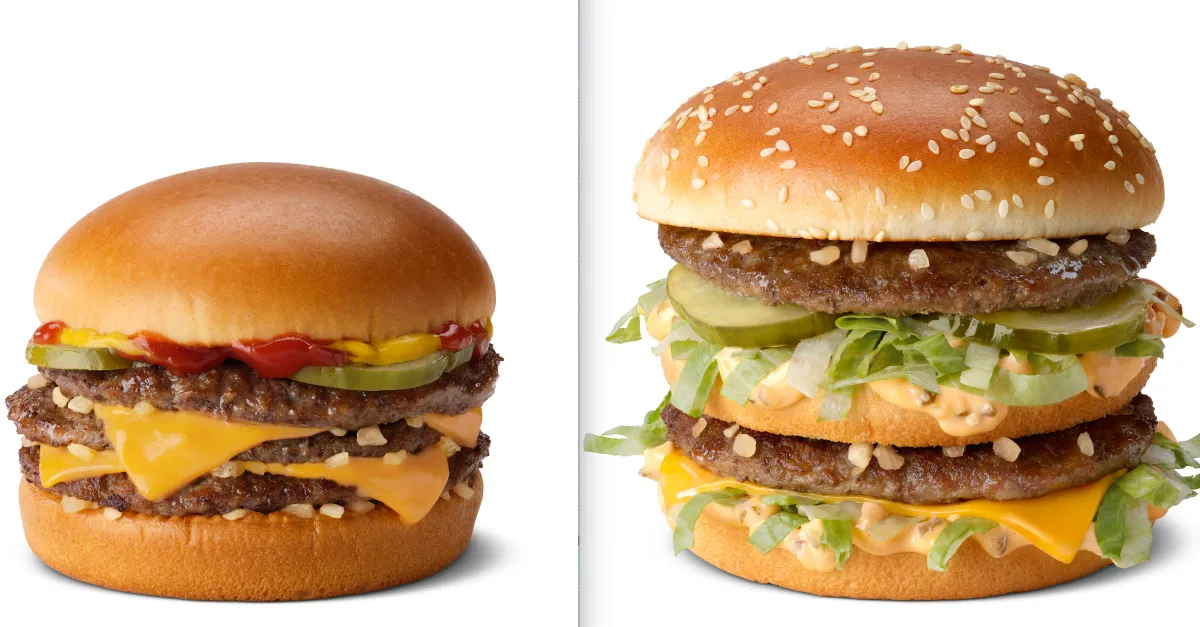 Difference Between Double Cheeseburger And Mcdouble
