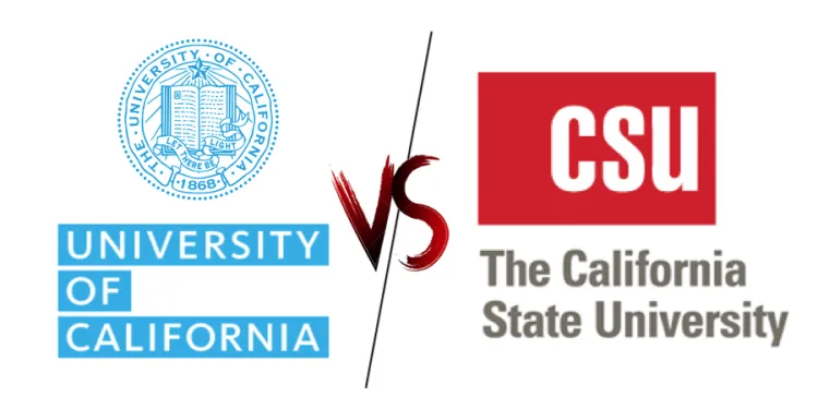 Difference between UC and CSU