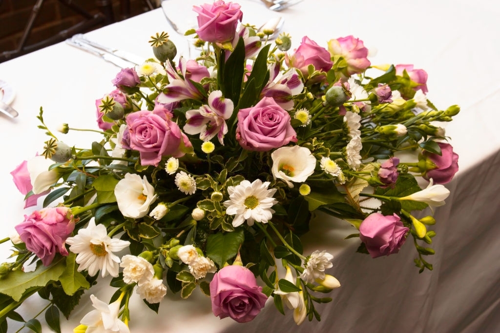 Flowers at Funeral
