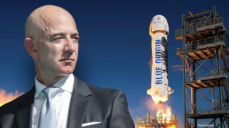 Jeff Bezos in Space
