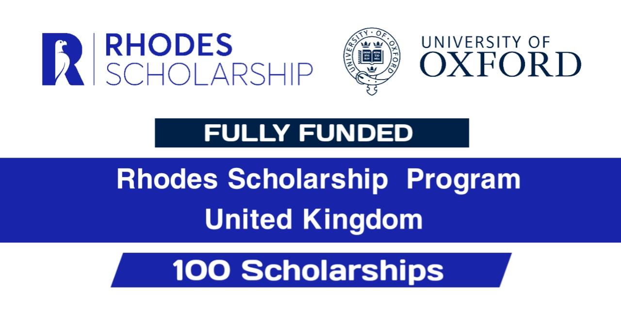 University of Oxford Rhodes Scholarships 2022