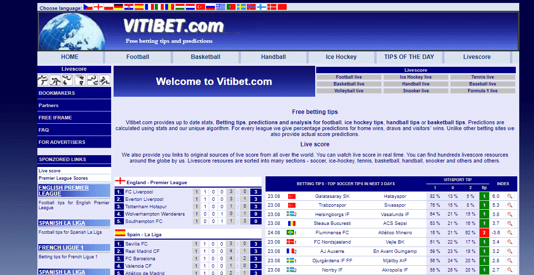 vitibet betting predictions against the spread