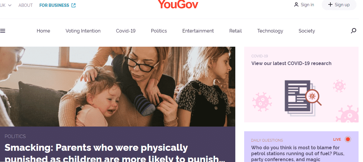 Yougov Survey