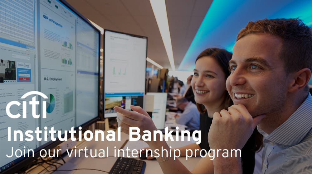 Citibank Internships- Virtual Banking Program