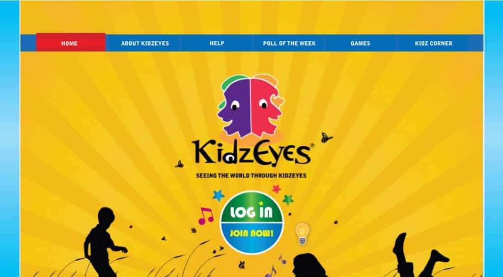 KidzEyes- 18 Top Paying Survey Sites
