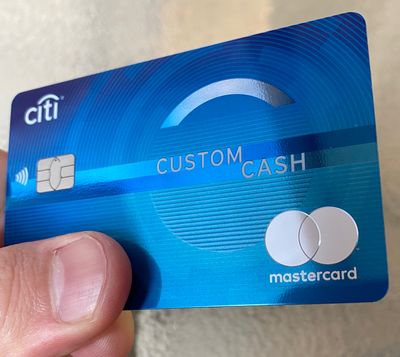 Citi Custom Cash℠ Karte