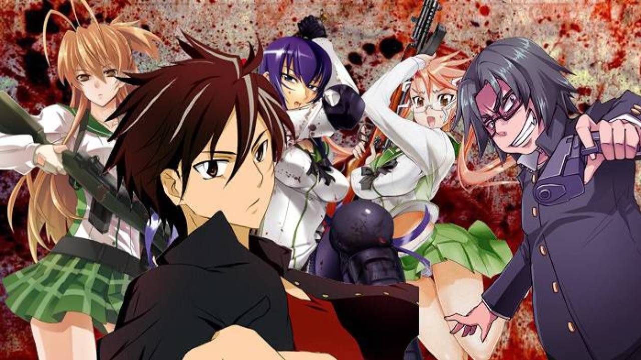 The Cast of the High School of the Dead