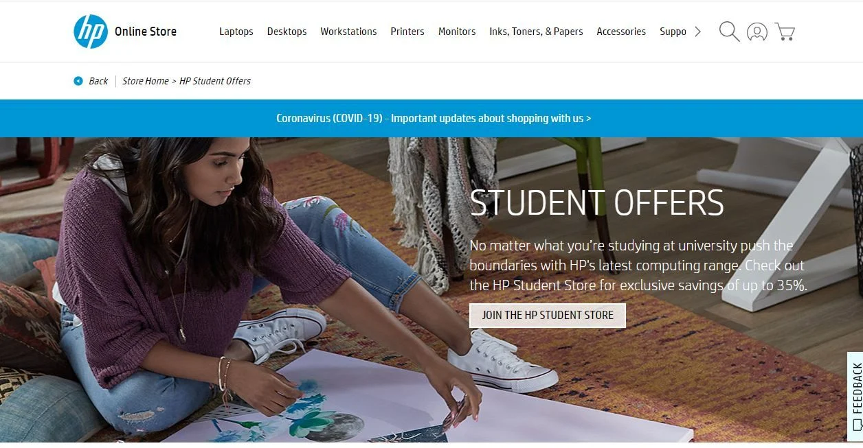 HP India Student Offer & Discount, Save upto 10,000 on Laptops