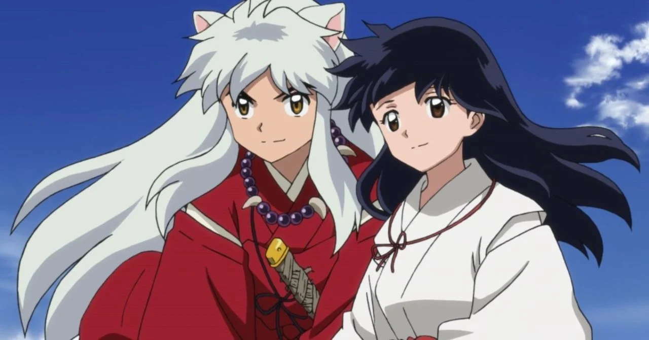 Kagome and Inuyasha in Inuyasha Best Anime on Hulu