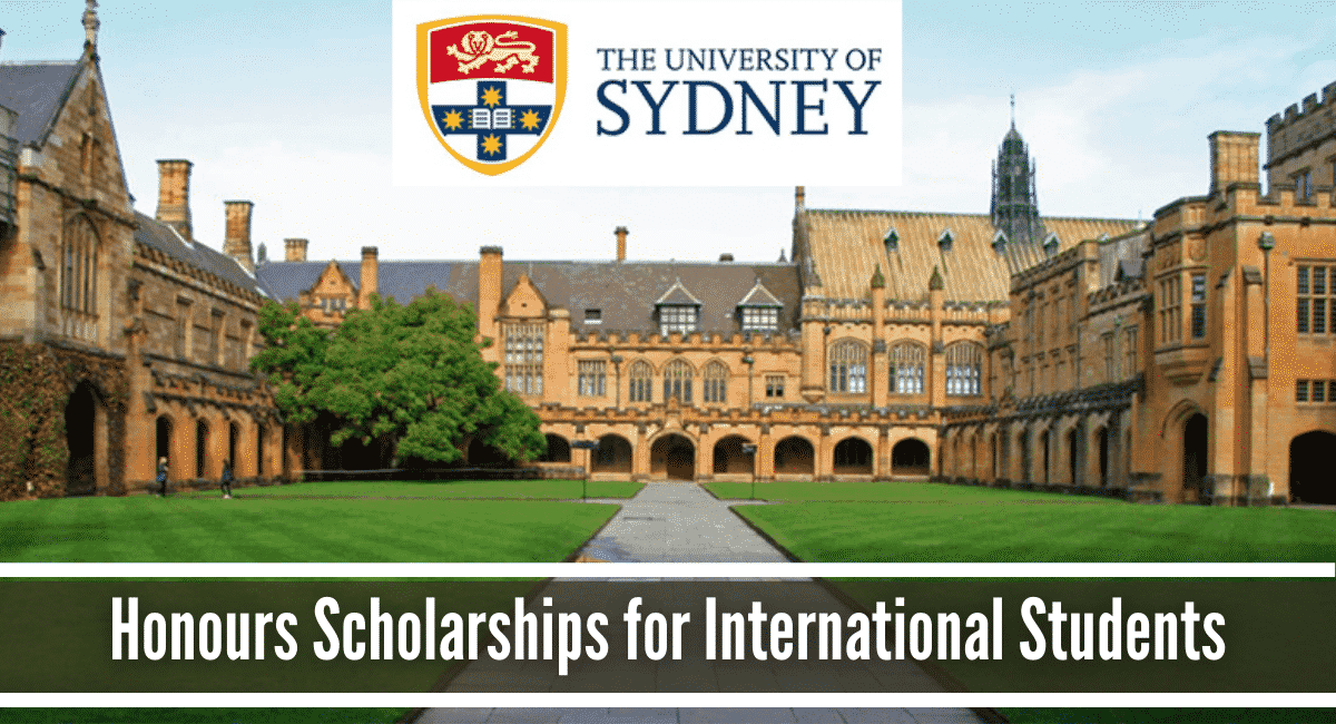University of Sydney Honours Scholarship