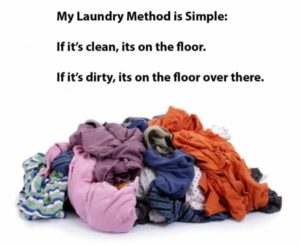 laundry method.