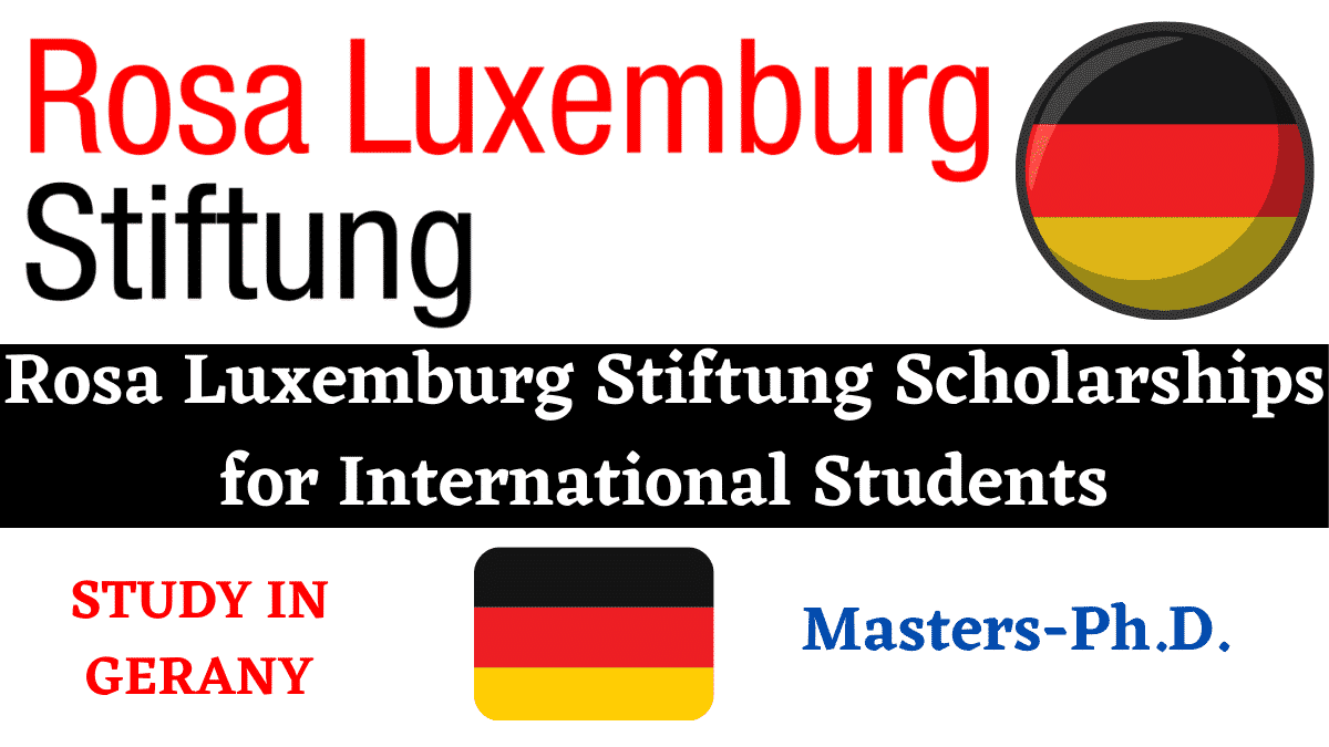 Rosa Luxemburg Stiftung Scholarship
