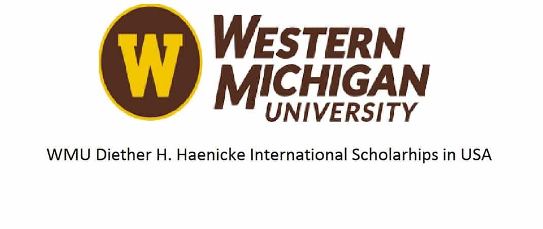 WMU Diether H. Haenicke International Scholarships