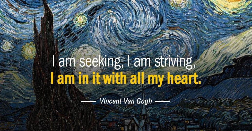 Citazioni di Vincent Van Gogh sulla notte
