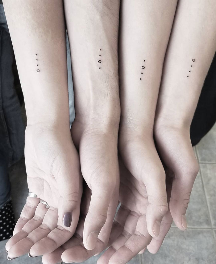 40 Matching Tattoos That Are Clever And Creative