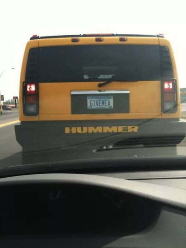hummer plates