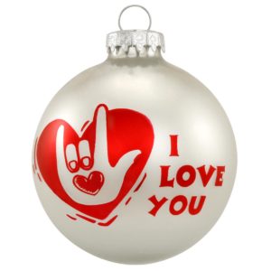 Love You Ornament