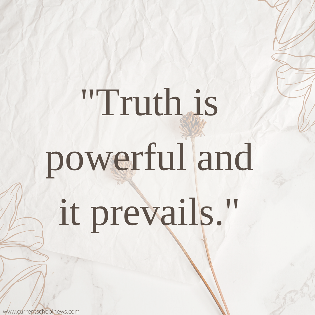 truth is powerful
