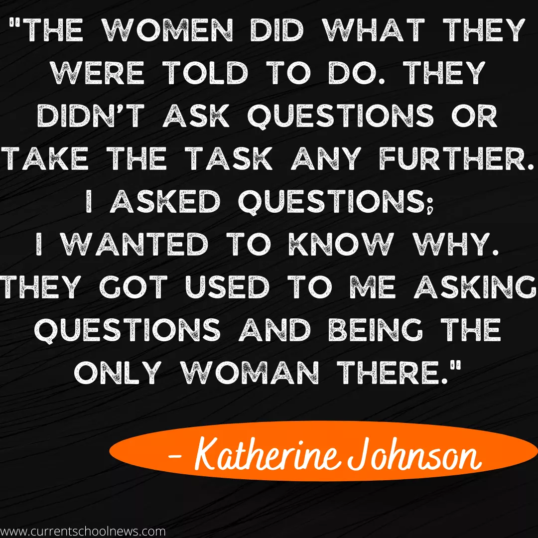 Katherine Johnson Inspirational Quotes