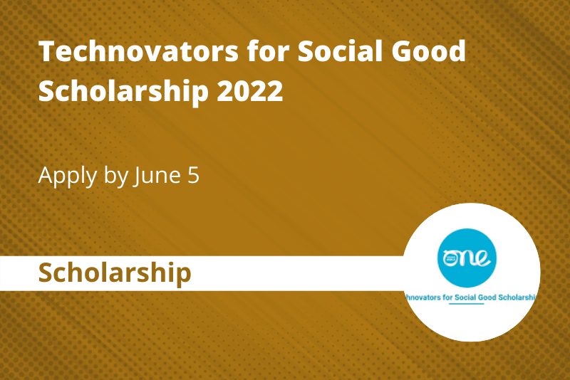 برنامج Technovators for Social Good Scholarship
