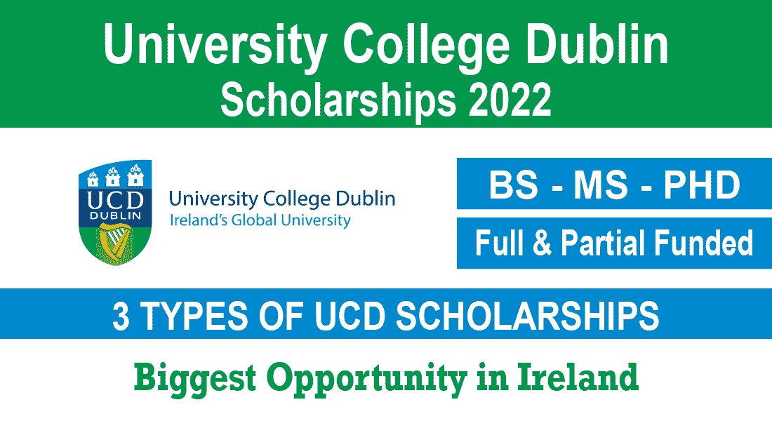 Dublin Scholarships for MSc 