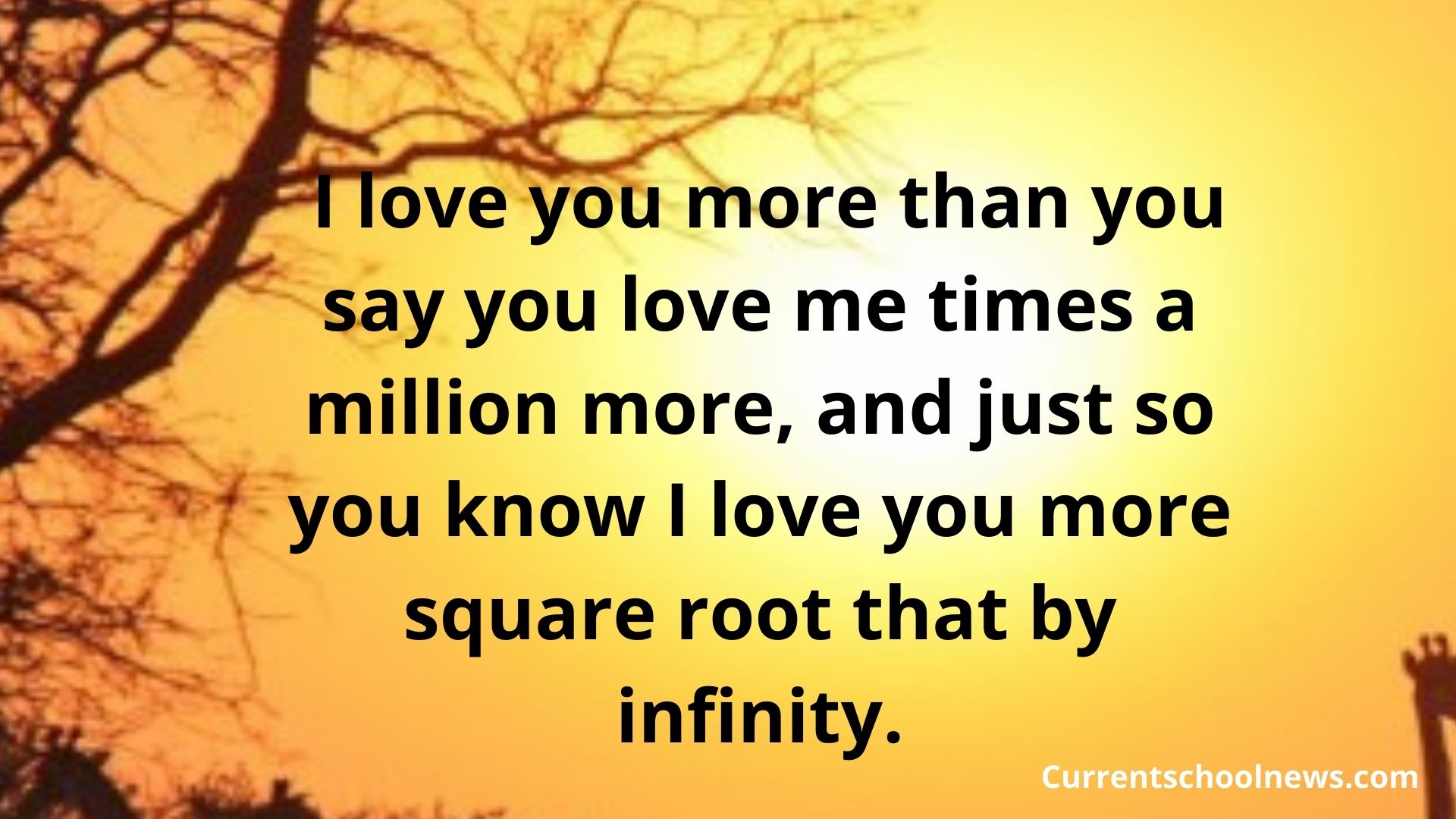 When i Say i Love you More Quotes