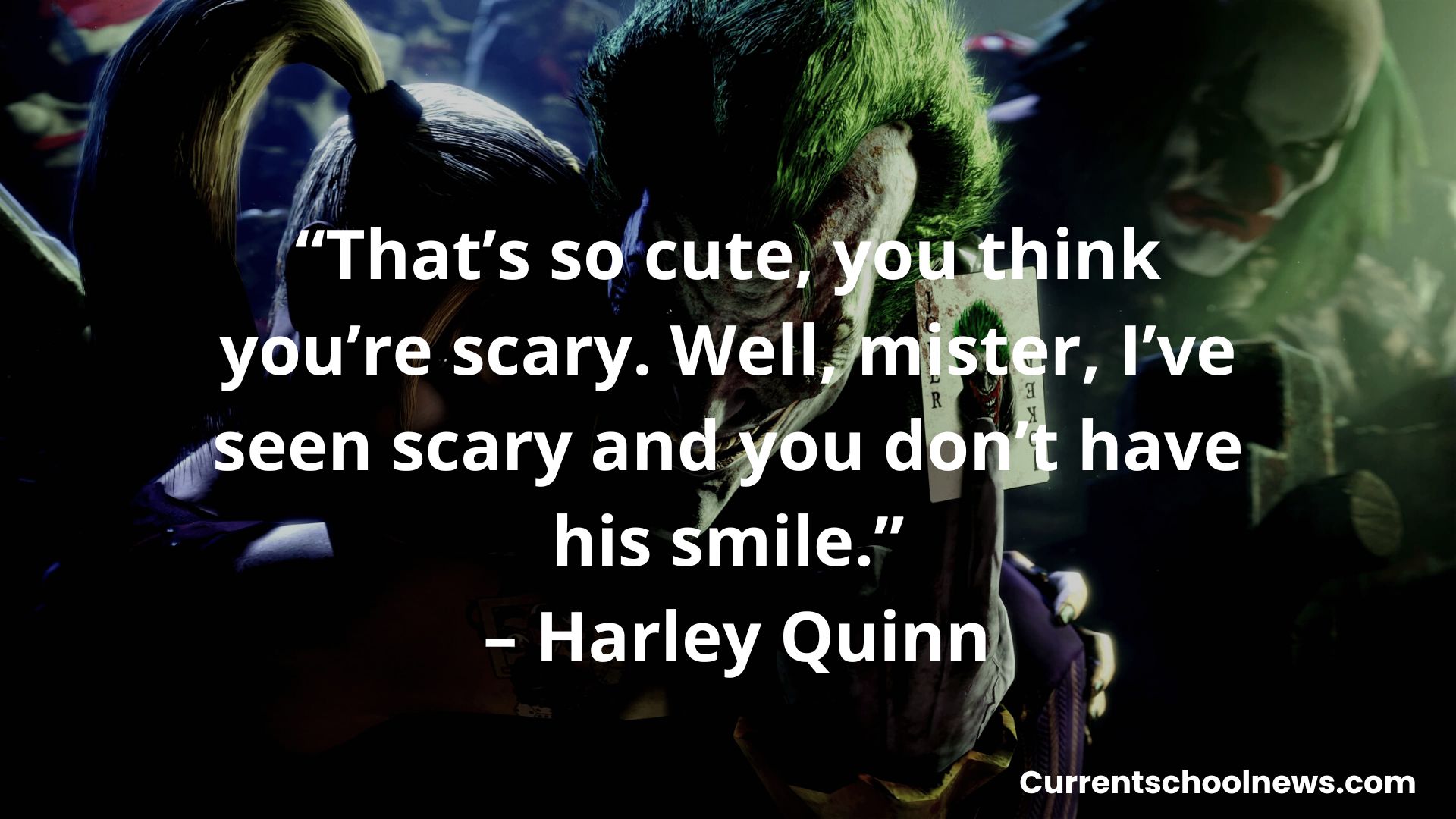 Joker and Harley Quinn Quotes