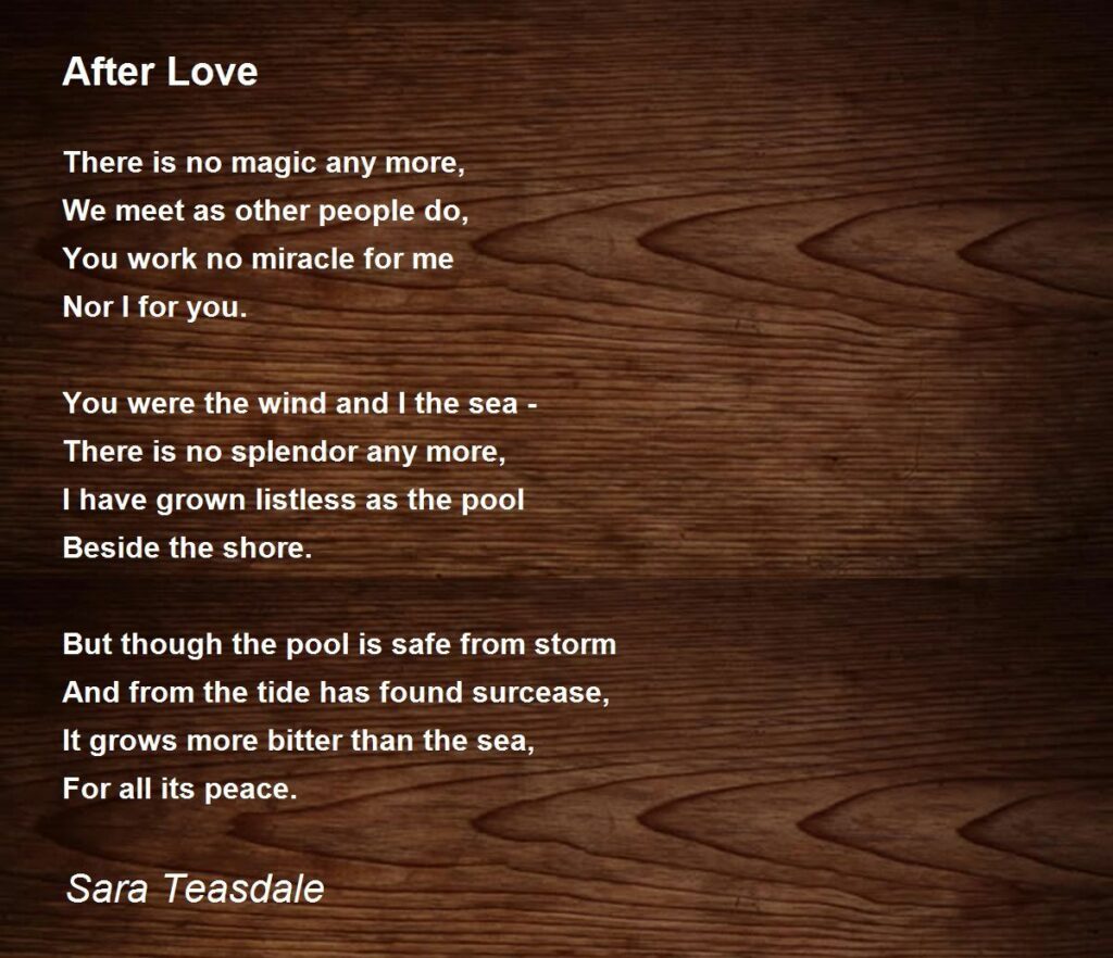 Sara Teasdale