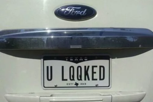 Funniest Vanity License Plates