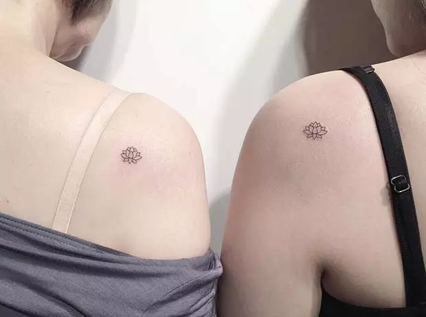 13. Relationship Matching Tattoos