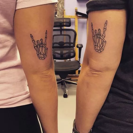 18. Matching Brother Tattoos